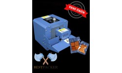 MODEL FRD-1000 PRATİK SİLİNDİRLİ TİP POŞET AĞZI YAPIŞTIRMA MAKİNESİ.YENİ MODEL